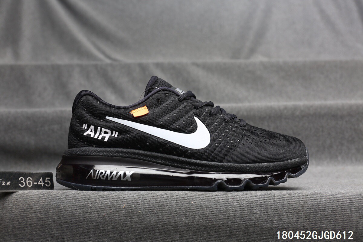 Off-white Nike Air Max 2017 Black White Shoes